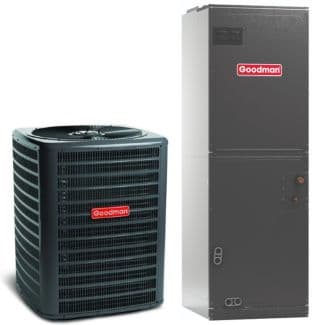 Goodman 3 Ton 15.2 SEER2 Air Conditioner Split System - R32 Single Stage - Multi-Positional